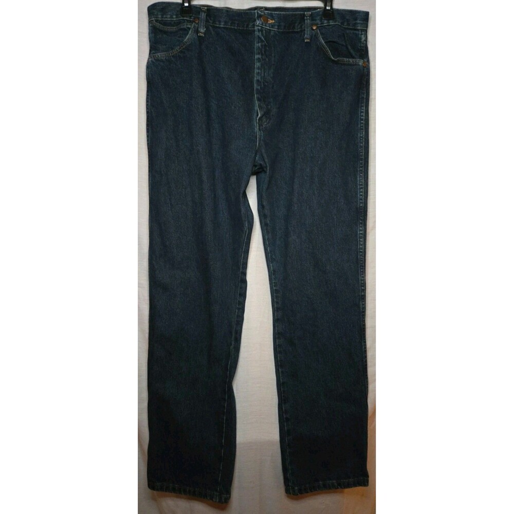 WRANGLER 13MWZ Original Fit Cowboy Cut Jeans DarkWash Denim Mens 40x32